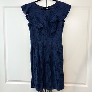 Chris McLaughlin women’s navy blue dress 10